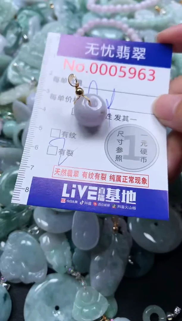 颈饰未镶嵌翡翠5963