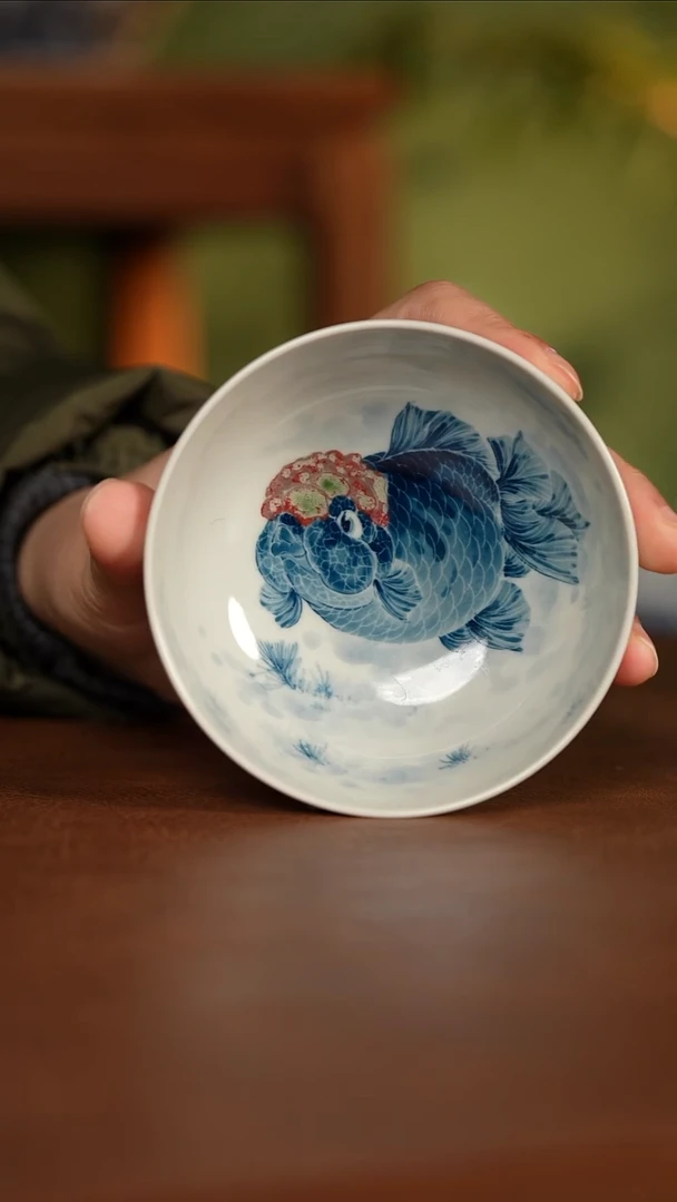 【闪购商品】杯晓月庐（林月红）泰狮金鱼普洱杯