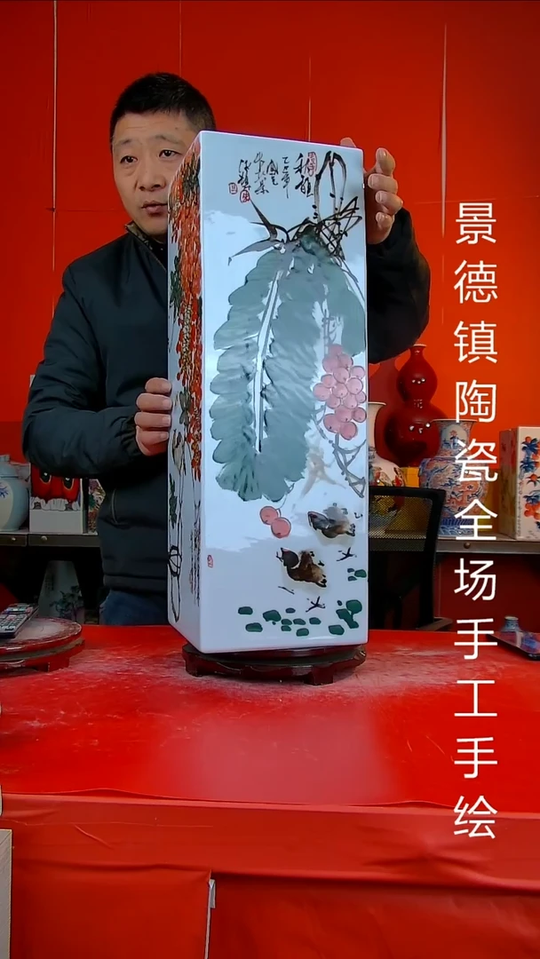 摆件陶瓷景德镇陶瓷 全场手工手绘