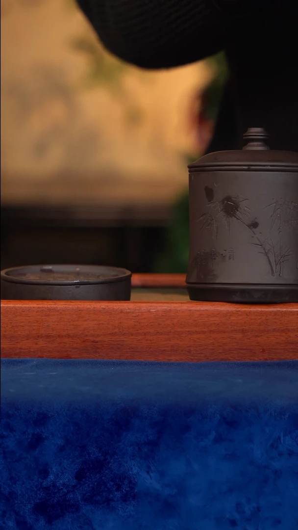 紫砂 宜兴紫砂 FY 负氧 盖杯