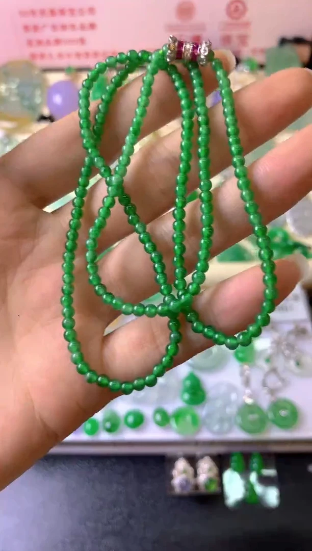 未镶嵌定制翡翠虎***虎手链