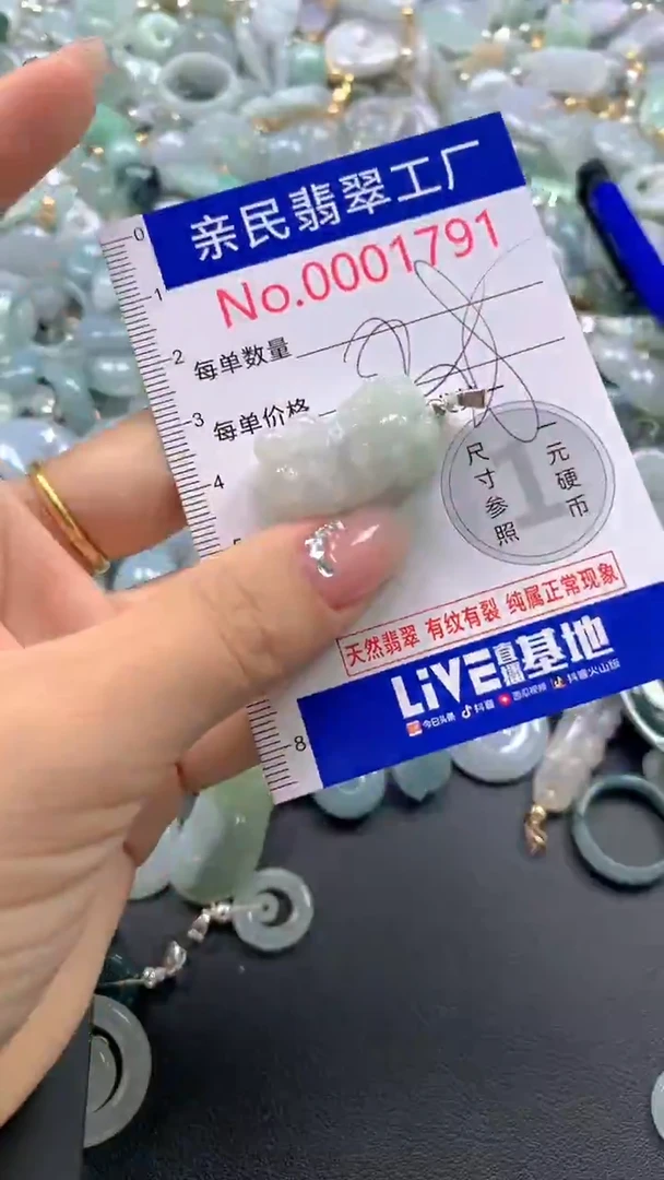 颈饰未镶嵌翡翠1791