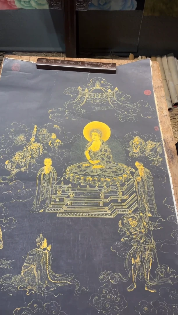 卷轴画 妙韵禅心专属链接AA67