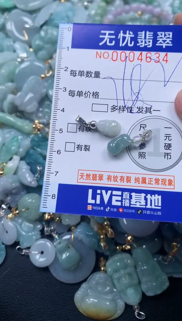 颈饰未镶嵌翡翠4634