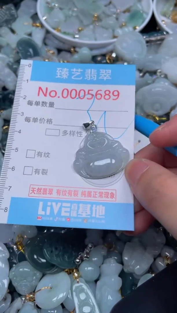 颈饰未镶嵌翡翠5689