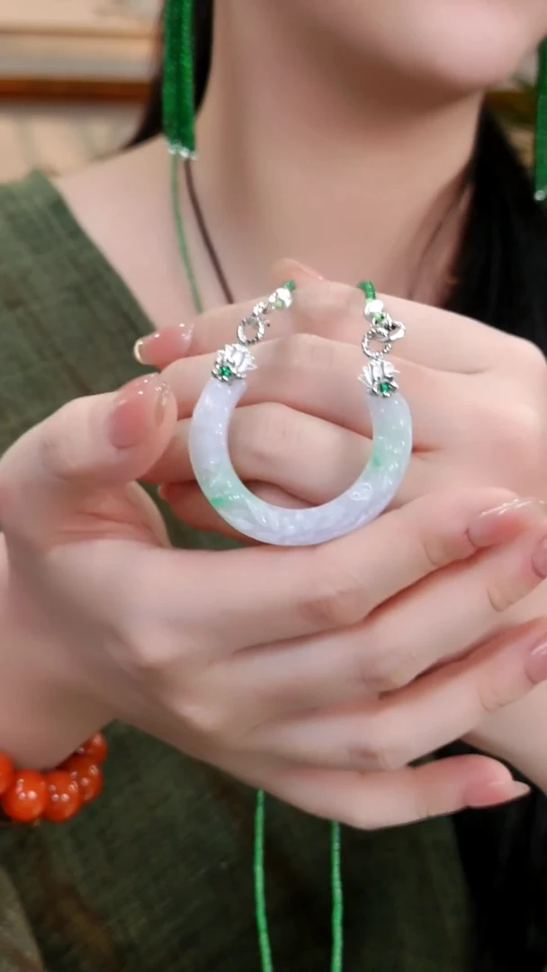 颈饰未镶嵌翡翠国风