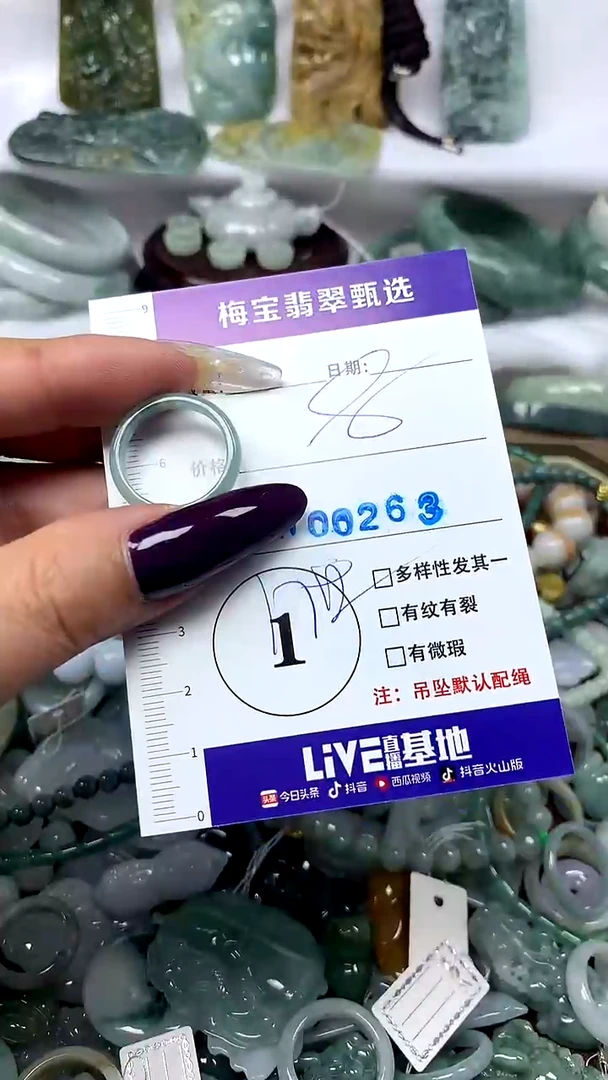 吊坠(不含链)未镶嵌翡翠1