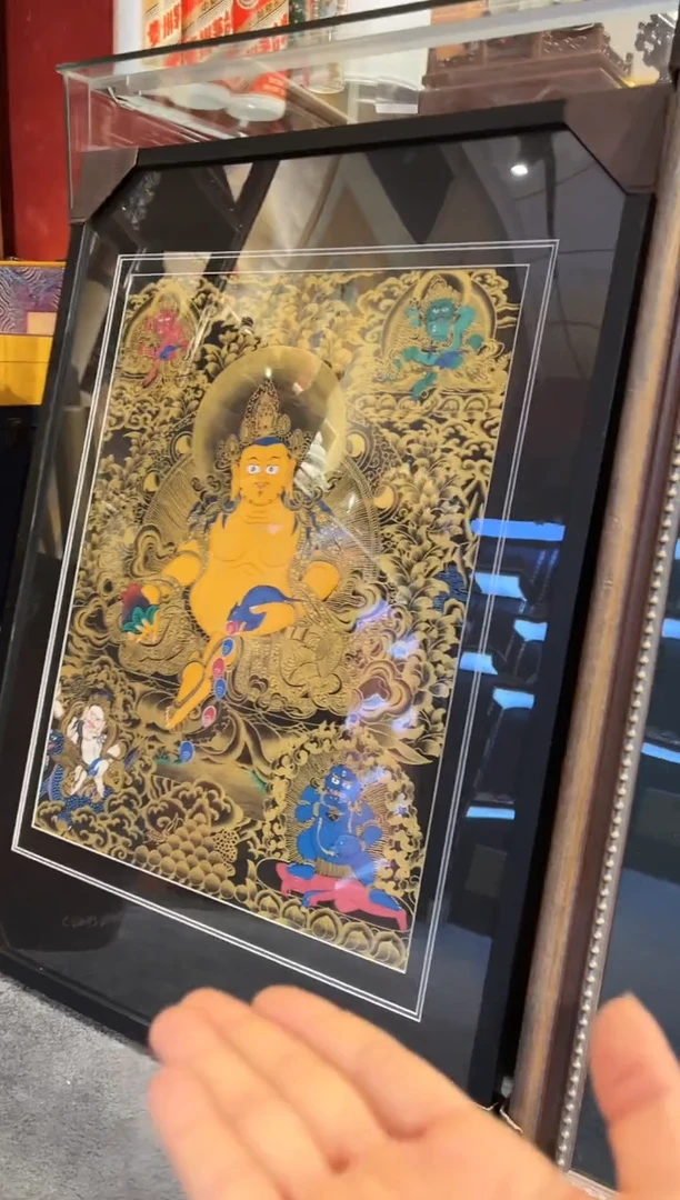 【闪购商品】装裱画12 高端精品唐卡绘画