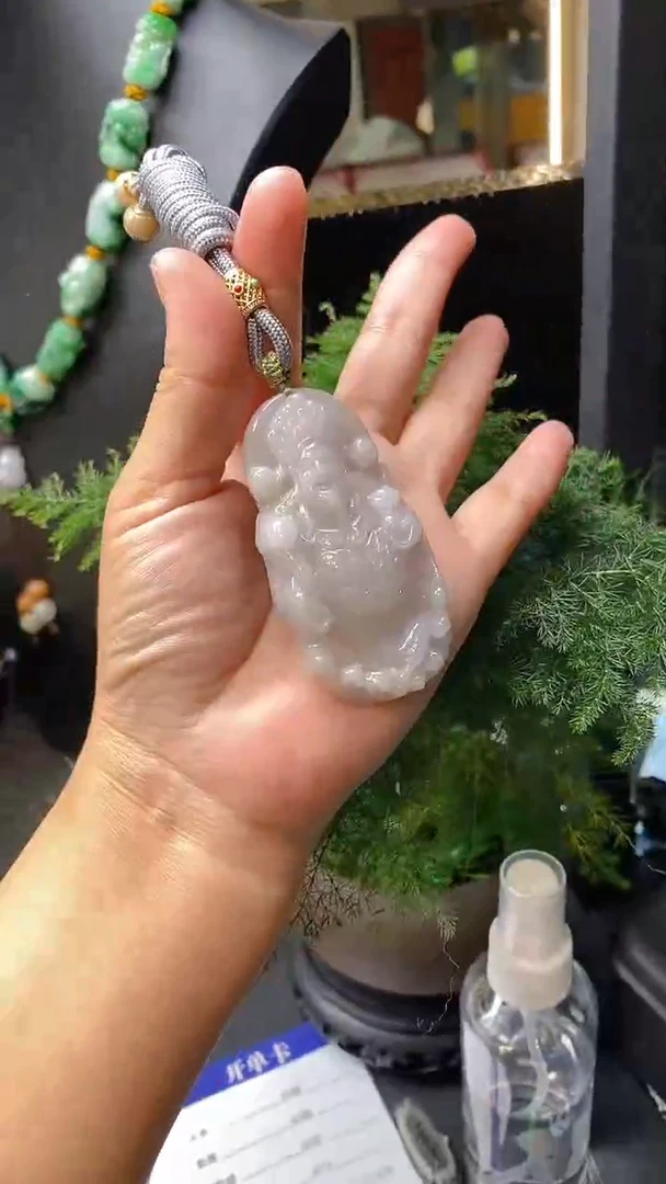 【闪购商品】翡翠颈饰未镶嵌挂件