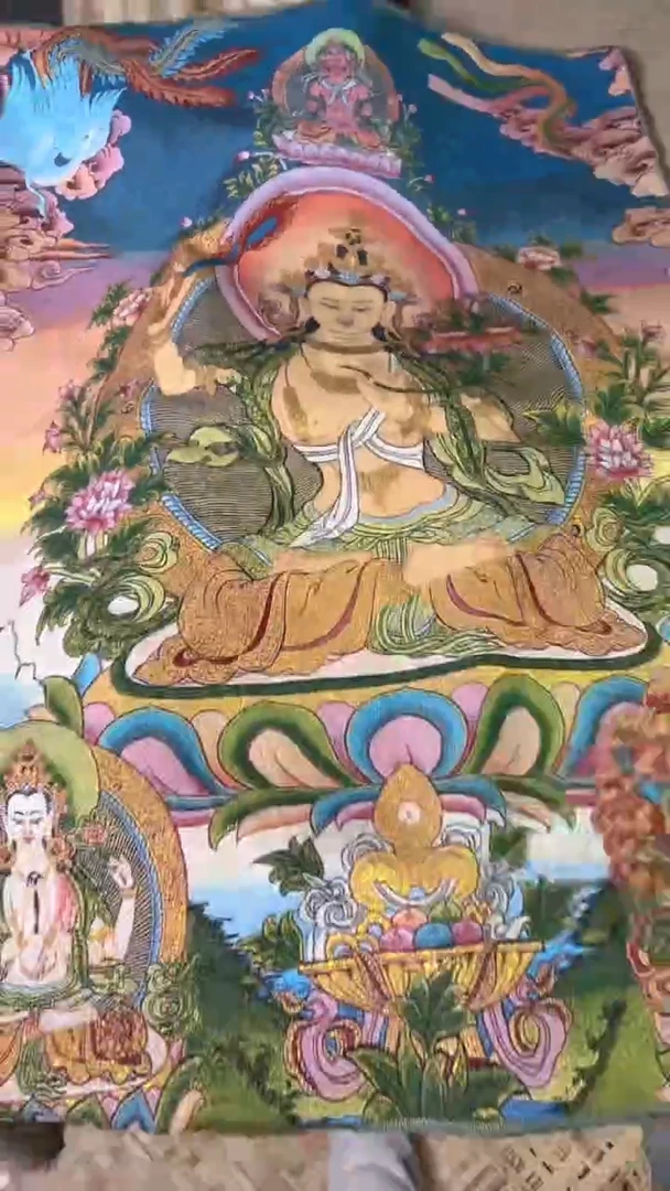 卷轴画元亩精品精品   刺绣