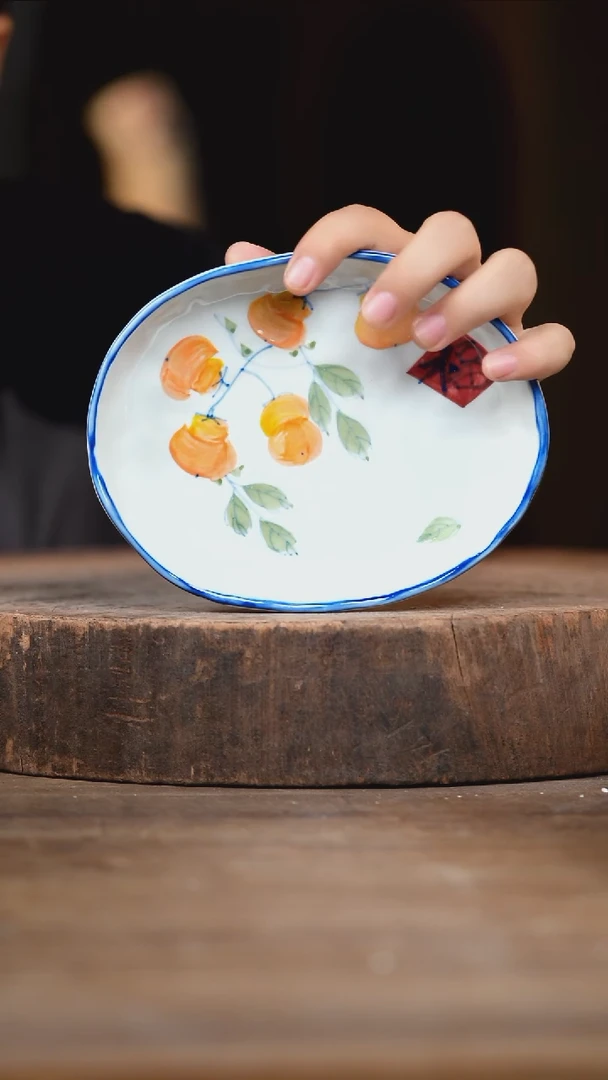 瓷片景德镇高温釉下彩（食品级）