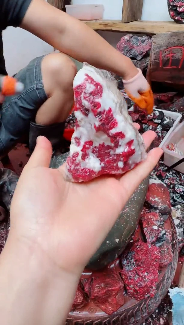 天然辰砂朱砂原矿石43