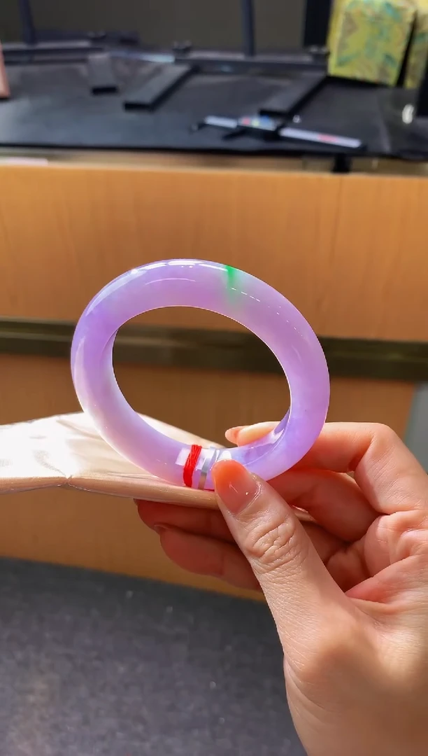 未镶嵌手镯翡翠-Q90 圈口56.2 全款8.5万 定金2万