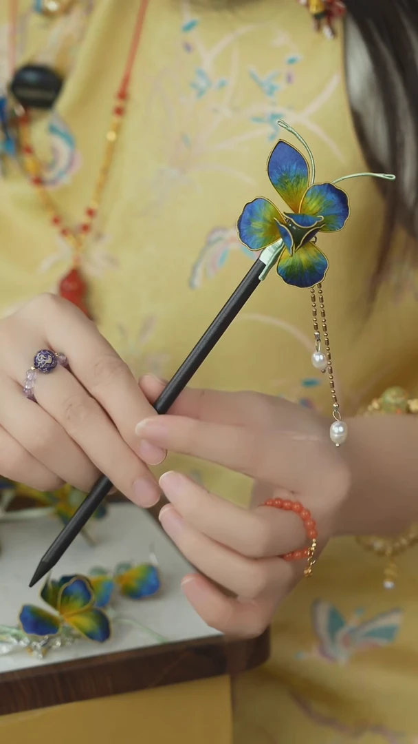 刺绣闪购纯手工非遗国风饰品