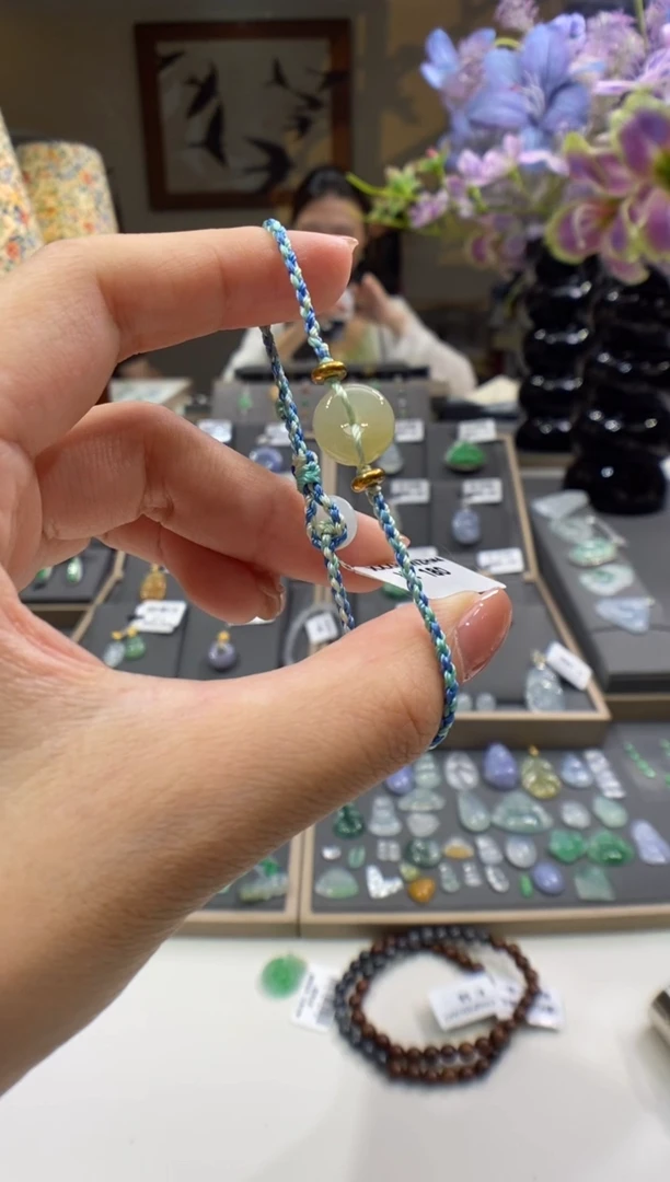 未镶嵌手链翡翠手绳