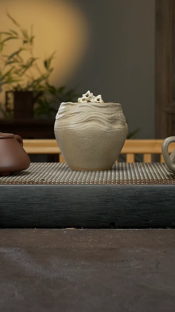 【闪购商品】紫砂茶壶柴烧 醒茶罐 004