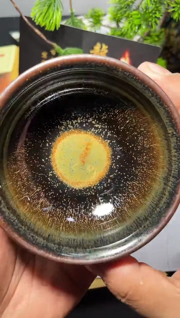 茶盏279叶紫建盏