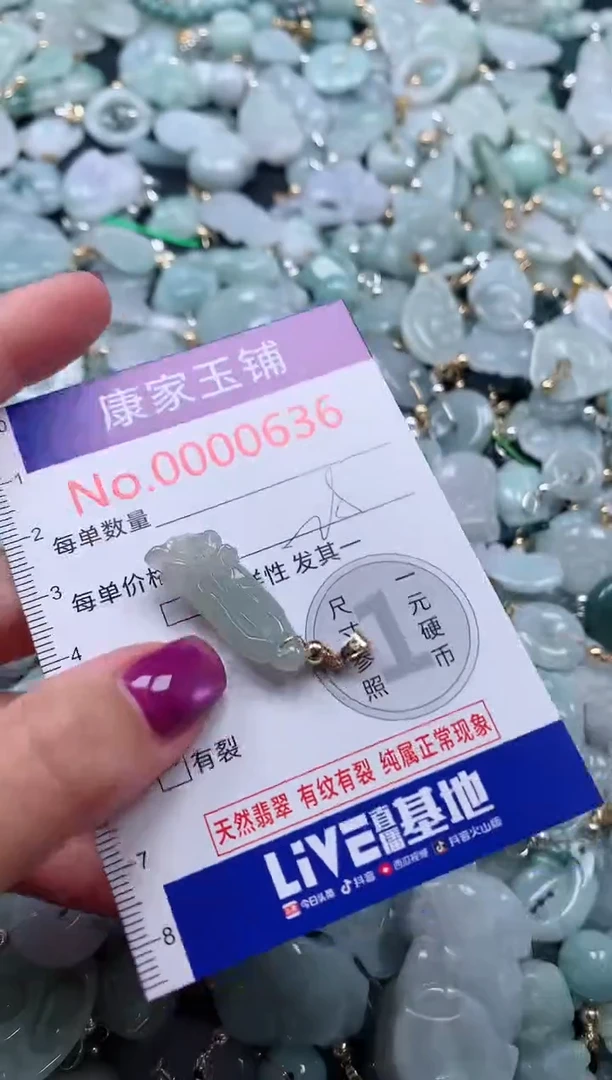 颈饰未镶嵌翡翠636