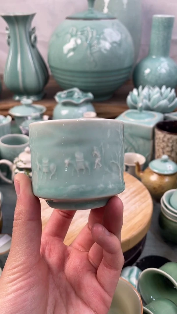 【闪购商品】福利款 慧仙青瓷 瓷器 主人杯