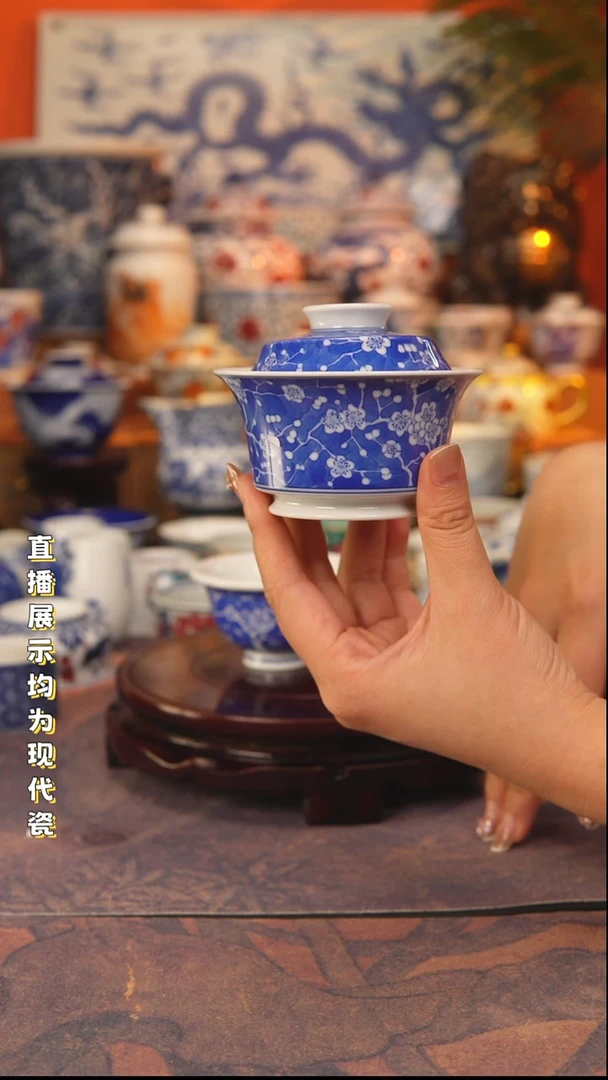 景德镇手工手绘陶瓷杯