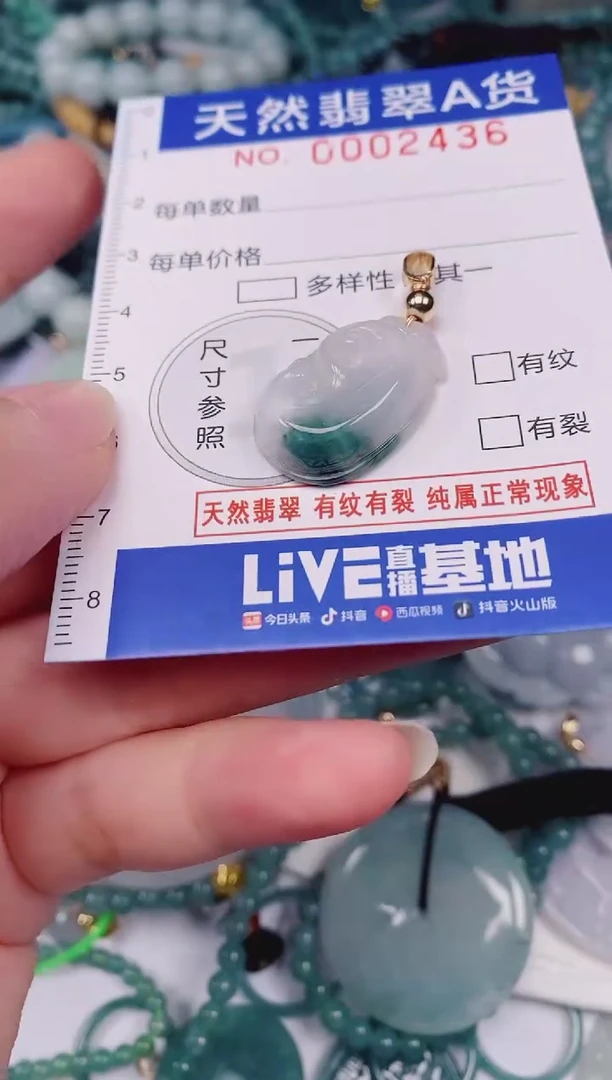 颈饰未镶嵌翡翠00002436