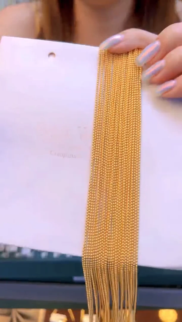 45cm固定不可调节光面珠珠链1.79g（多样性发货）