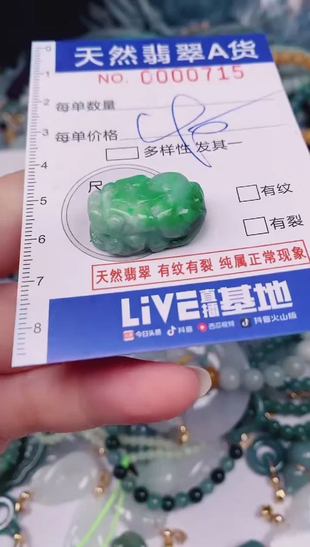 颈饰未镶嵌翡翠00000715