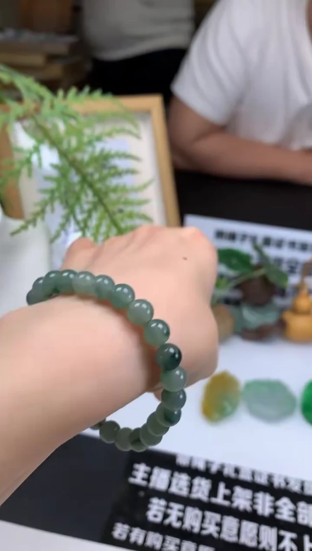 【闪购商品】翡翠手串未镶嵌珠串-99892
