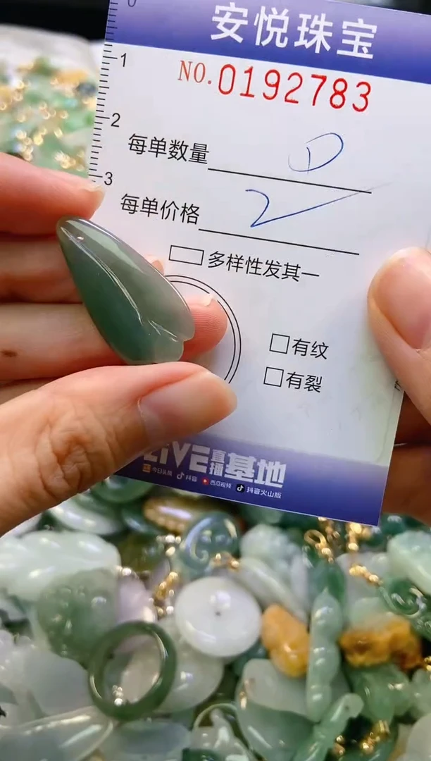 翡翠未镶嵌颈饰闪购0192783