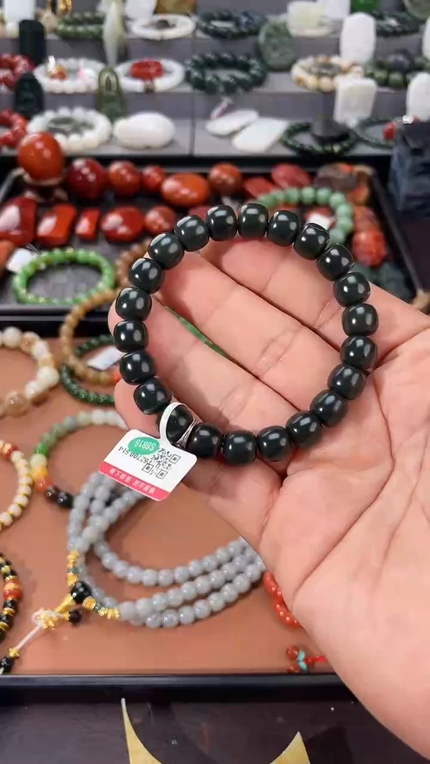 手串未镶嵌和田玉多样性发一件THTY6091