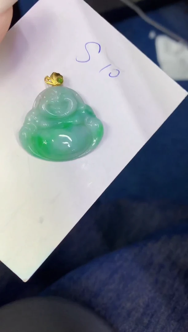 颈饰未镶嵌翡翠缅甸天然翡翠A货