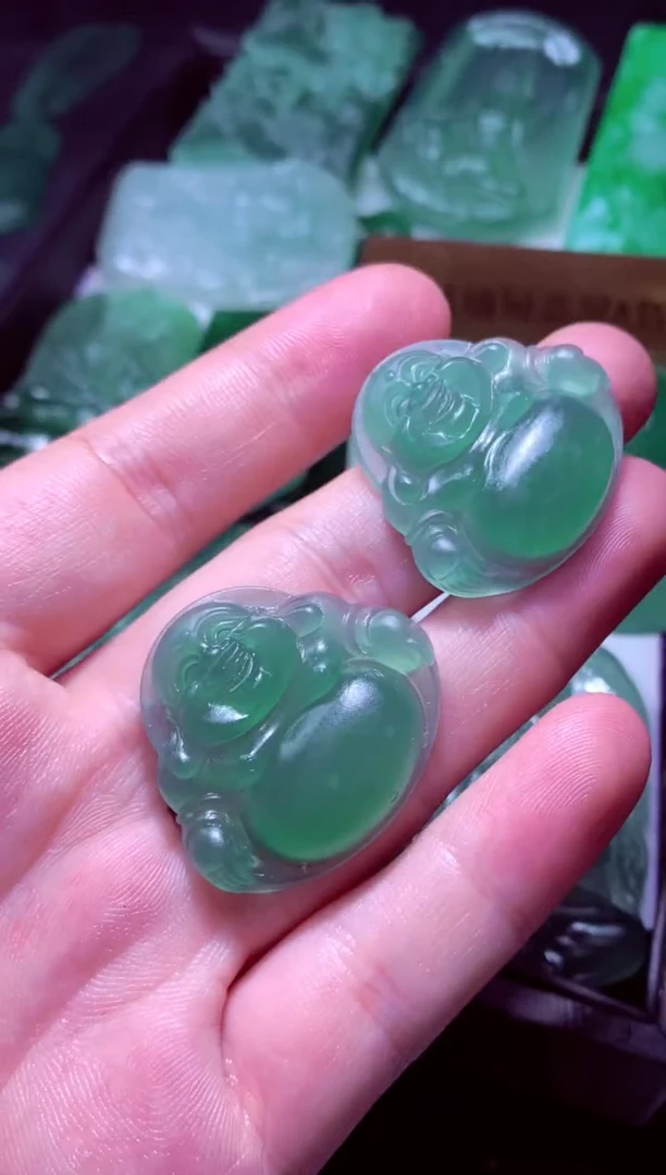 未镶嵌定制翡翠天然翡翠A货 官方基地发货多样性发其一