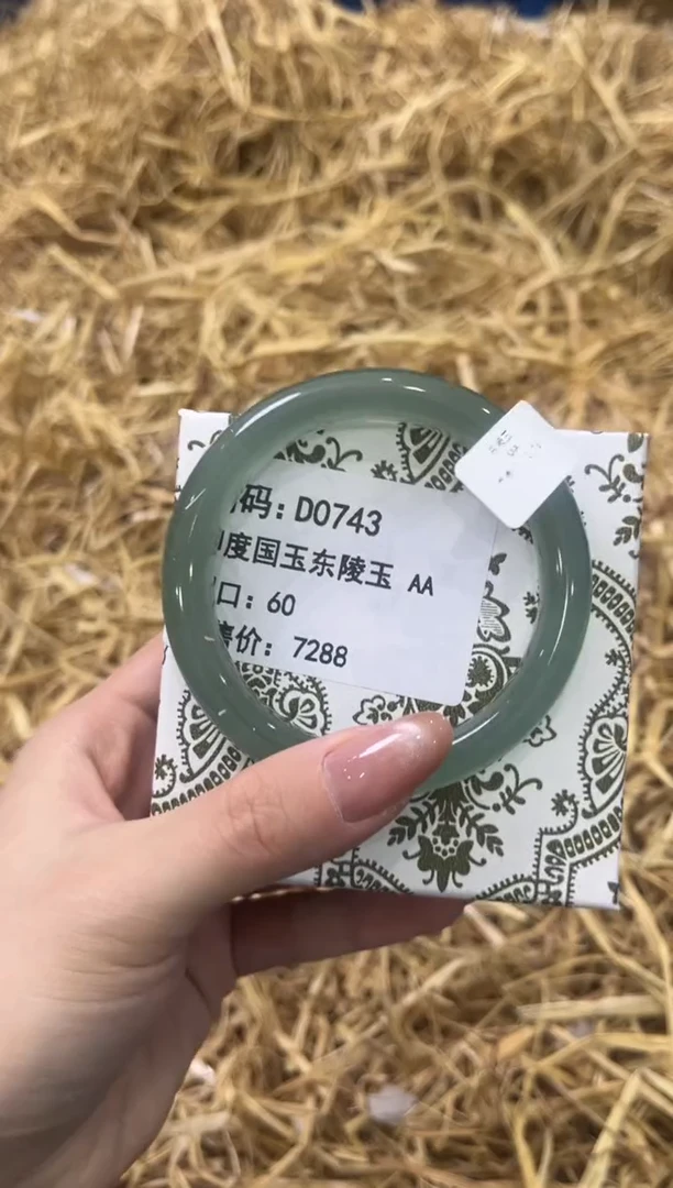 未镶嵌手镯石英质玉D0743