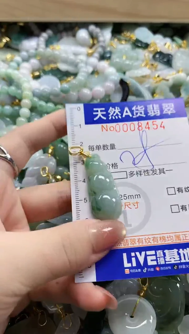 颈饰未镶嵌翡翠天然A货翡翠