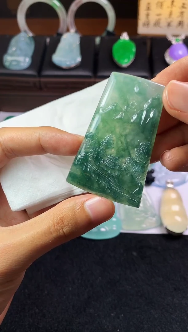 未镶嵌定制翡翠3574毛货不退不换