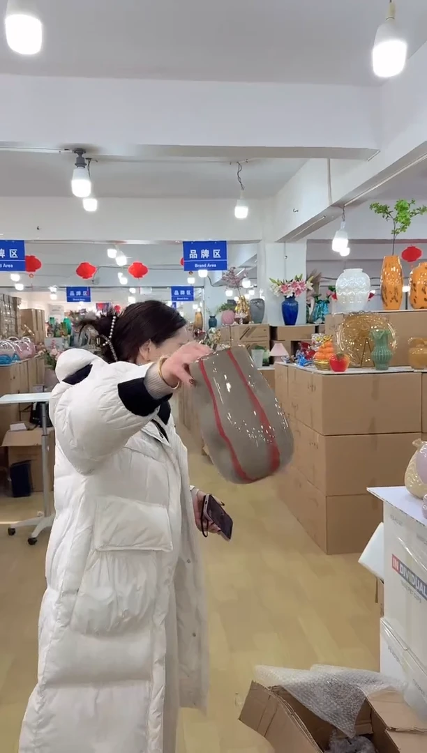 【闪购商品】无铅玻璃洛芙花器-c-早18