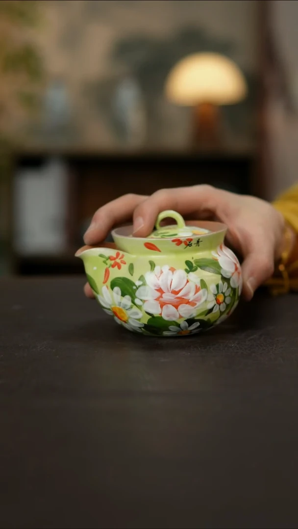 杯景德镇陶瓷杯碗柴烧多人