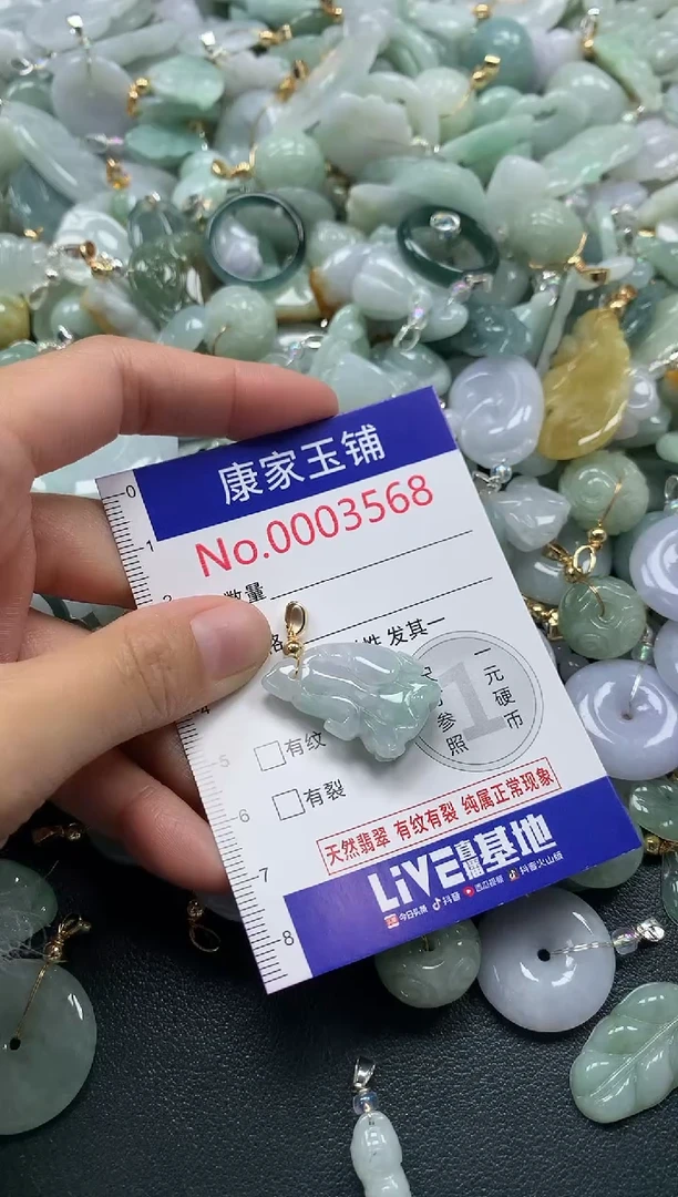 颈饰未镶嵌翡翠3568
