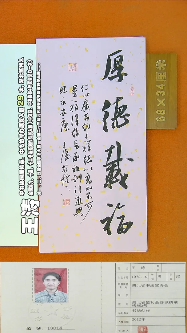 书法36R王涛书法作品