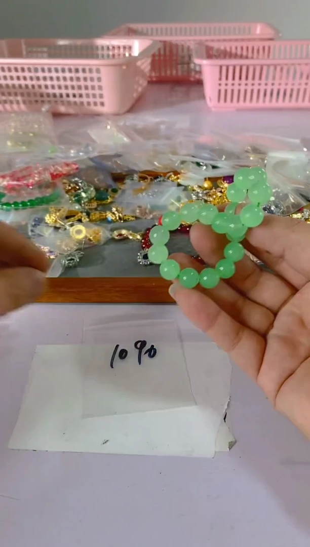 【闪购商品】水晶颈饰银S925镶嵌1090红宝，蓝宝，多样性发一件赠链