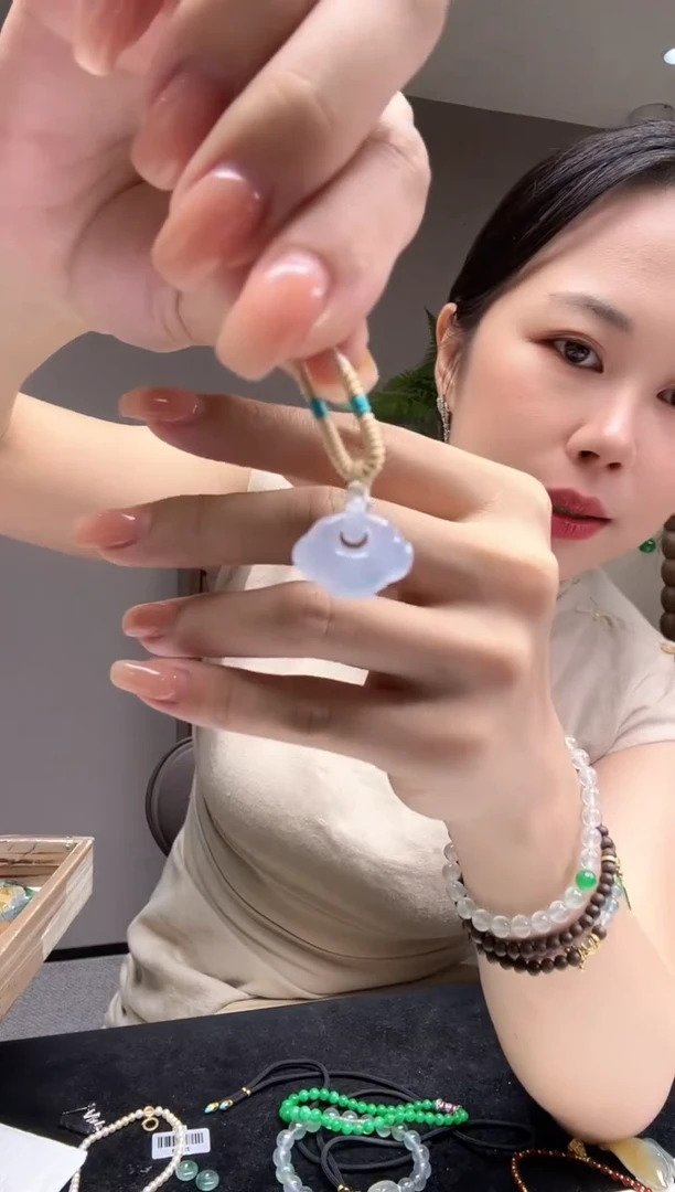 未镶嵌定制翡翠冰如意头999+99