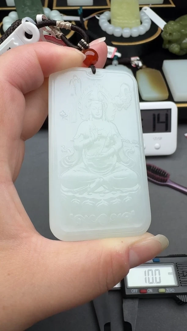颈饰未镶嵌和田玉4
