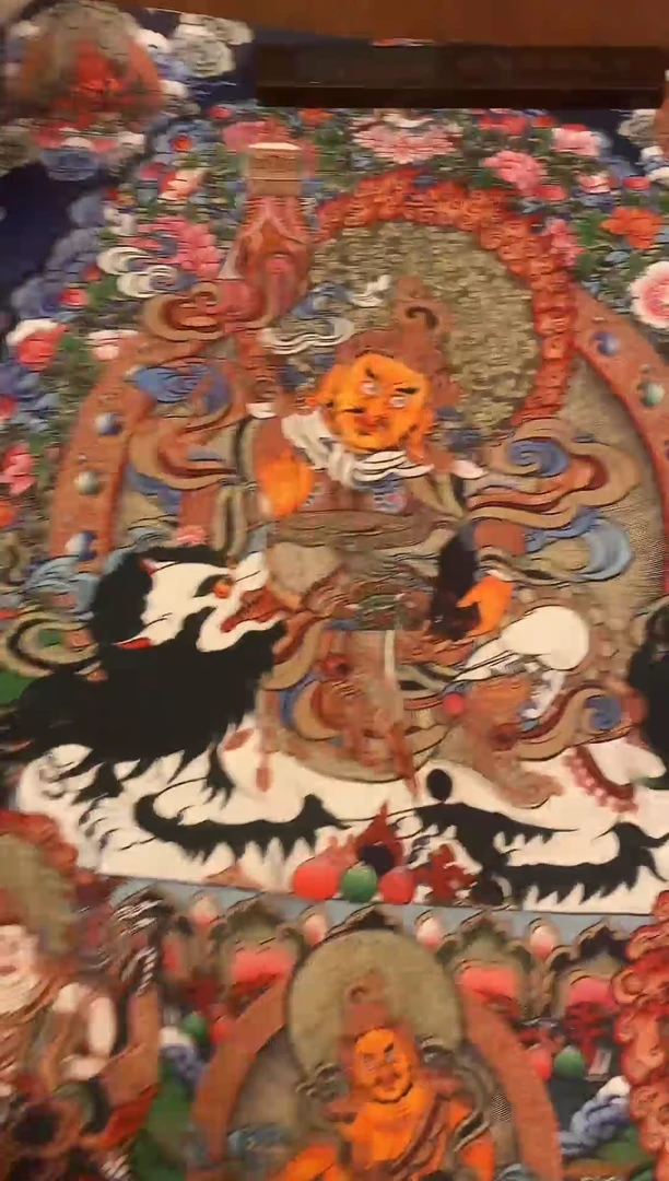 装裱画精美唐卡tk16134