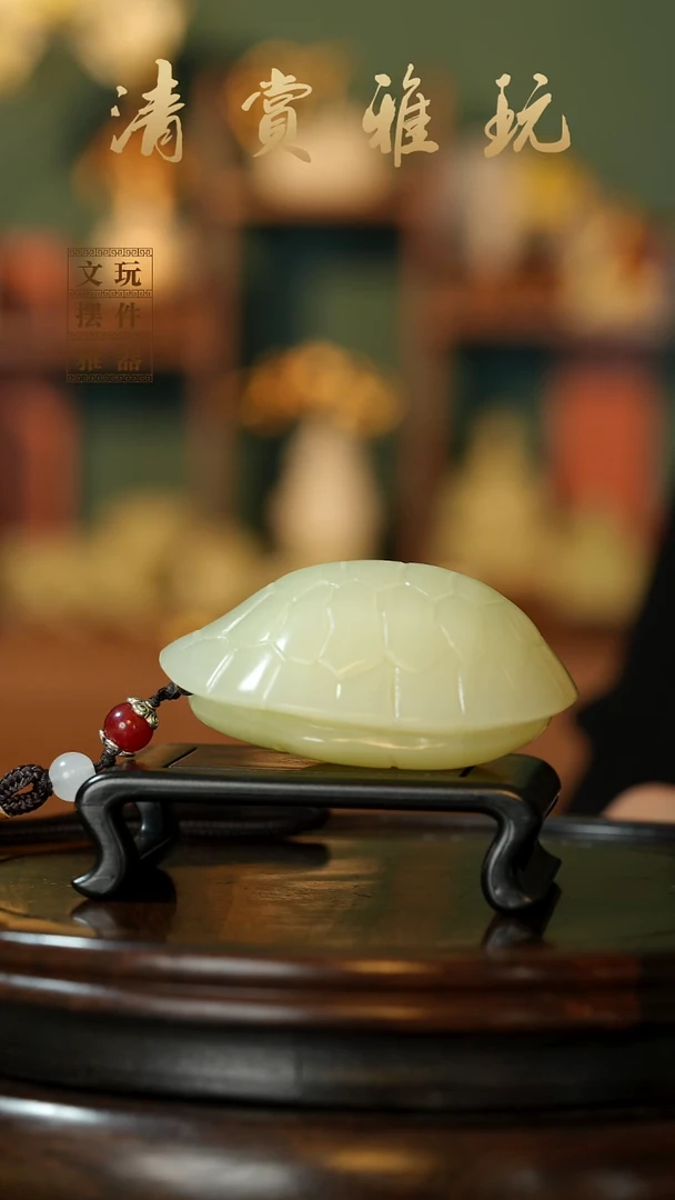 玉《富甲天下》手把件摆件
