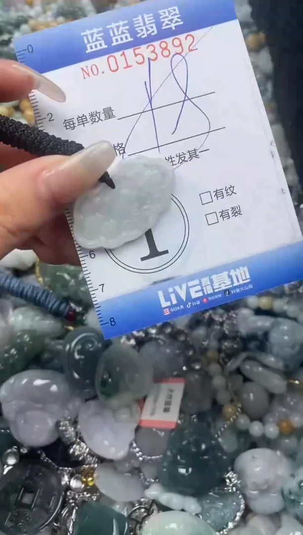 【闪购商品】翡翠颈饰未镶嵌闪购0153892多样性发其一
