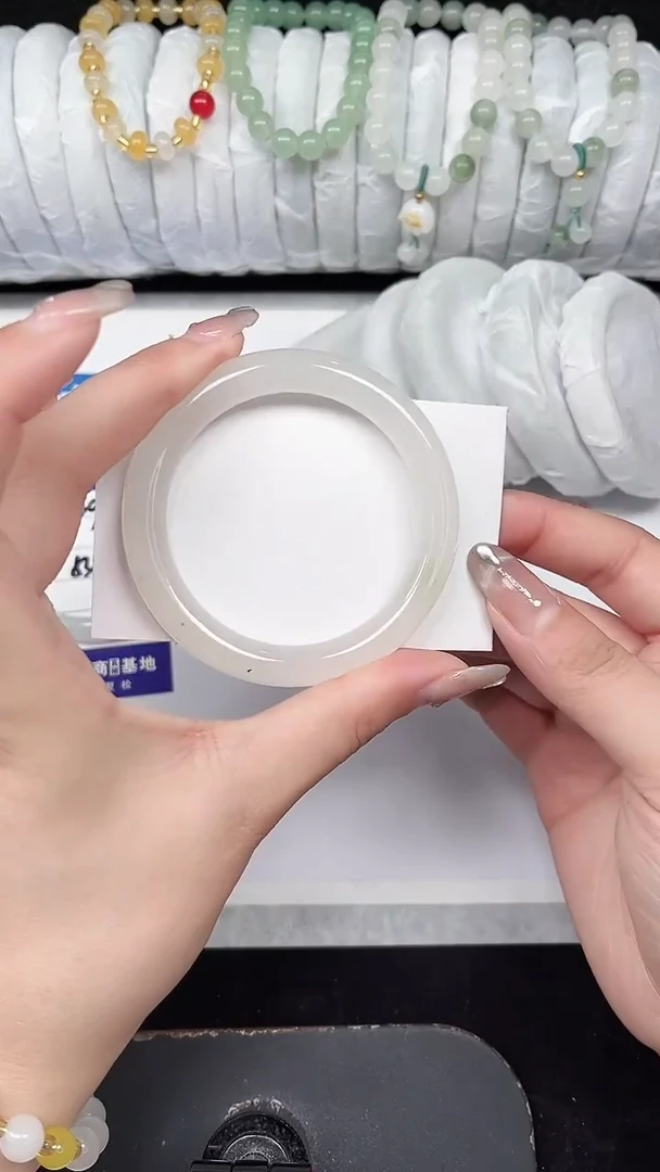 未镶嵌手镯石英质玉308-53/54