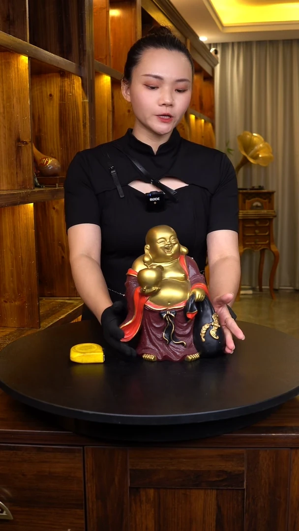 黄铜弥勒佛摆件黄铜