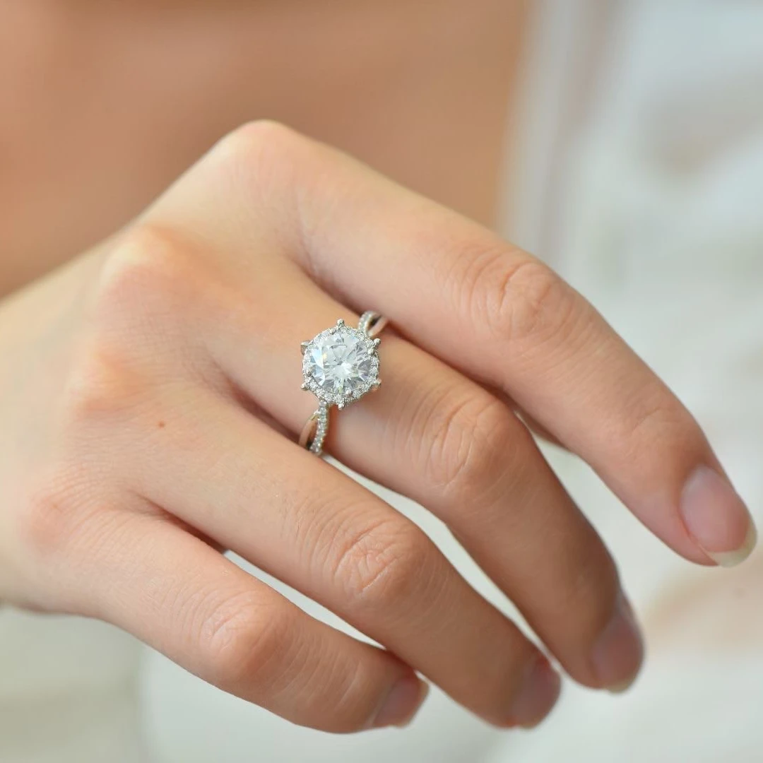 【比利之星】BLZX-高端奢华定制  皇室庄园  戒指1ct