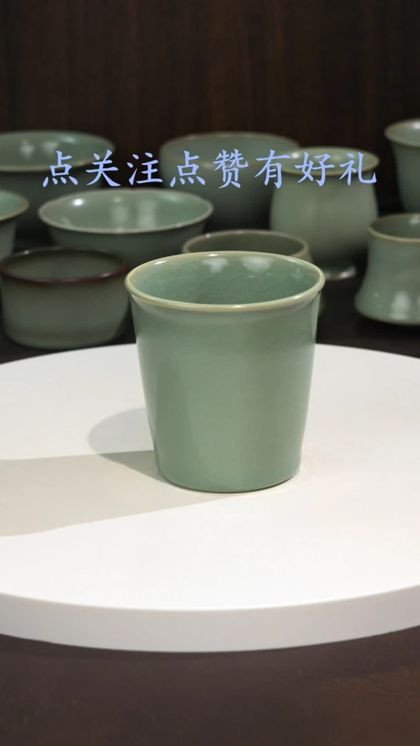 宣宝汝瓷原矿原釉手工作品
