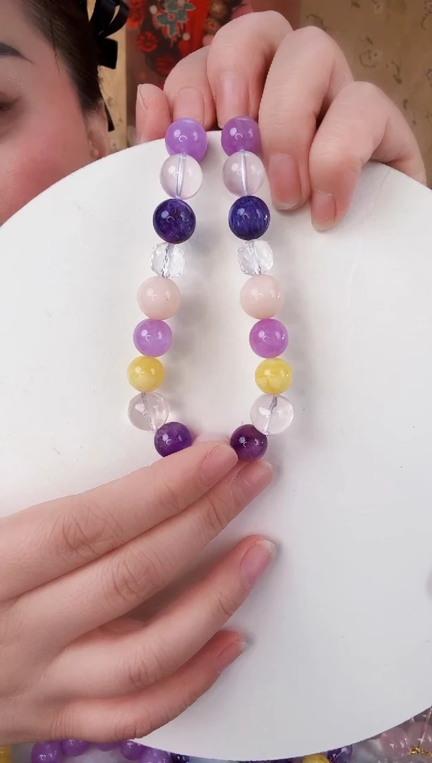 未镶嵌颈饰水晶镇****面项链